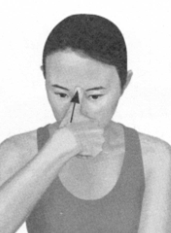 鼻炎按摩部位图解