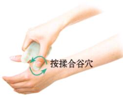 咽喉肿痛刮痧部位图解