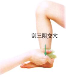 小儿便秘刮痧部位图解