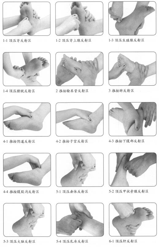 不孕症按摩部位图解