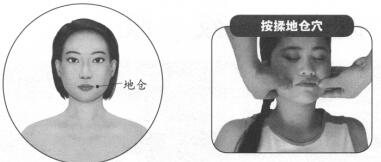 抚平脸部细纹按摩部位图解