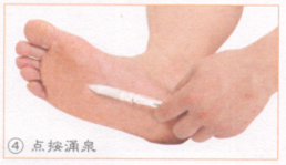 足跟痛按摩部位图解