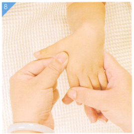 小儿麻疹按摩部位图解