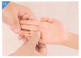 小儿感冒按摩部位图解