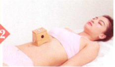 腹胀艾灸哪个部位图解