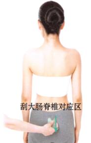 腹胀刮痧部位图解