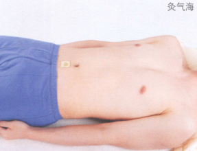 中老年保健艾灸哪个部位图解