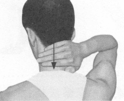 颈背痛按摩部位图解