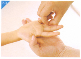 小儿佝偻病按摩部位图解