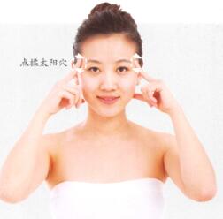 美容养颜按摩部位图解