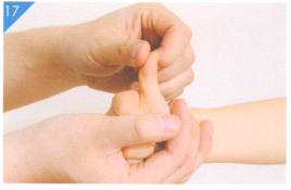 小儿荨麻疹按摩部位图解