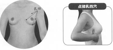 丰胸按摩部位图解