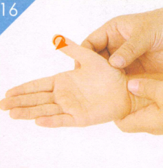 小儿麻疹按摩部位图解