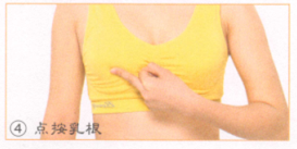 产后缺乳按摩部位图解