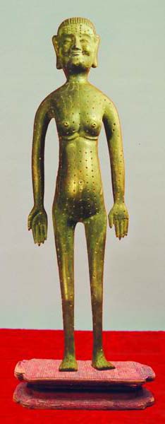 清乾隆铜人（清代）