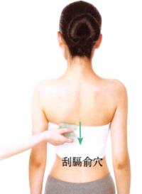 呃逆刮痧部位图解