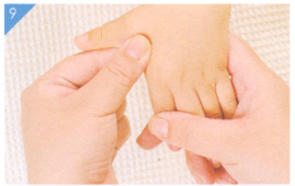 小儿冻疮按摩部位图解