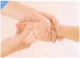 小儿鹅口疮按摩部位图解