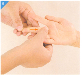 小儿风疹按摩部位图解