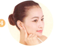 面神经麻痹艾灸哪个部位图解