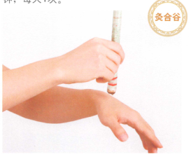 痢疾艾灸哪个部位图解