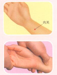 心悸按摩部位图解