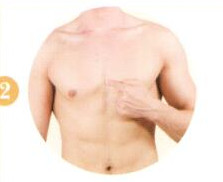 胸闷拔罐部位图解