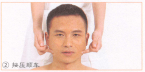 牙痛按摩部位图解