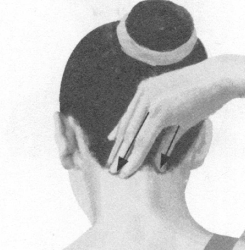 颈椎病按摩部位图解