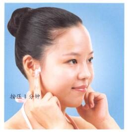 耳鸣按摩部位图解