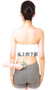 便秘刮痧部位图解