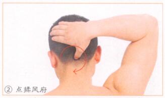 乌发养发按摩部位图解