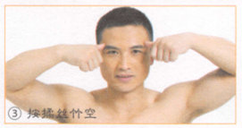 面神经麻痹按摩部位图解