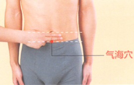 痢疾艾灸哪个部位图解