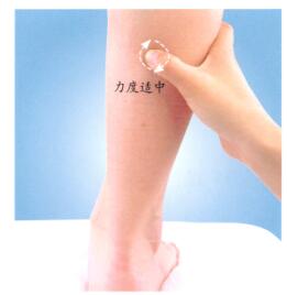 踝关节扭伤按摩部位图解