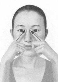 鼻炎按摩部位图解