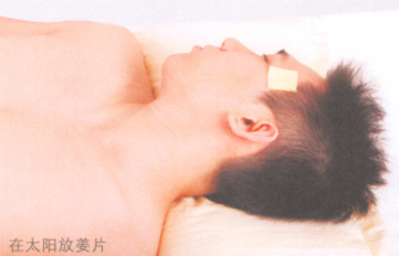 头痛艾灸哪个部位图解