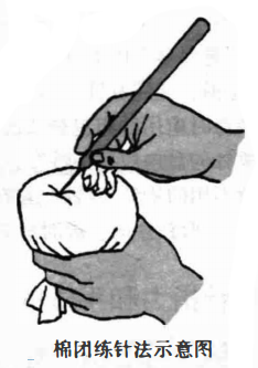 钩针指力和手法的练习