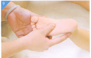 小儿扁桃体炎按摩部位图解