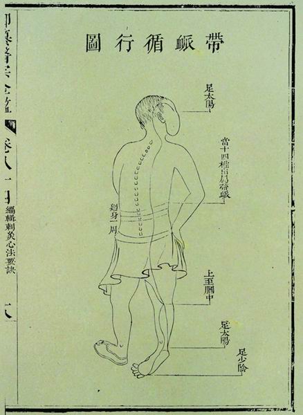 《医宗金鉴》奇经八脉图