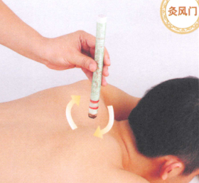 感冒艾灸哪个部位图解