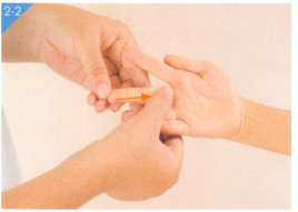 舌舔皮炎按摩部位图解