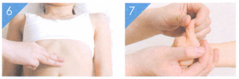 小儿鹅口疮按摩部位图解