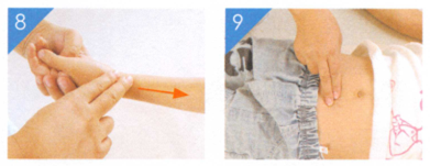 小儿呕吐按摩部位图解