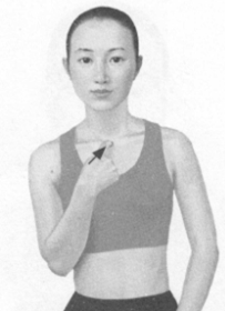 咽喉炎按摩部位图解