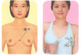 急性乳腺炎按摩部位图解