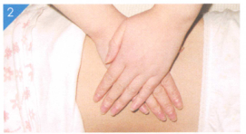 小儿囟门闭合晚按摩部位图解