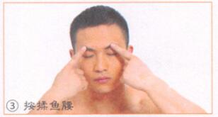 祛眼袋按摩部位图解