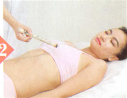 乳腺增生艾灸哪个部位图解