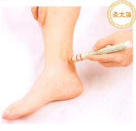 下肢酸痛艾灸哪个部位图解